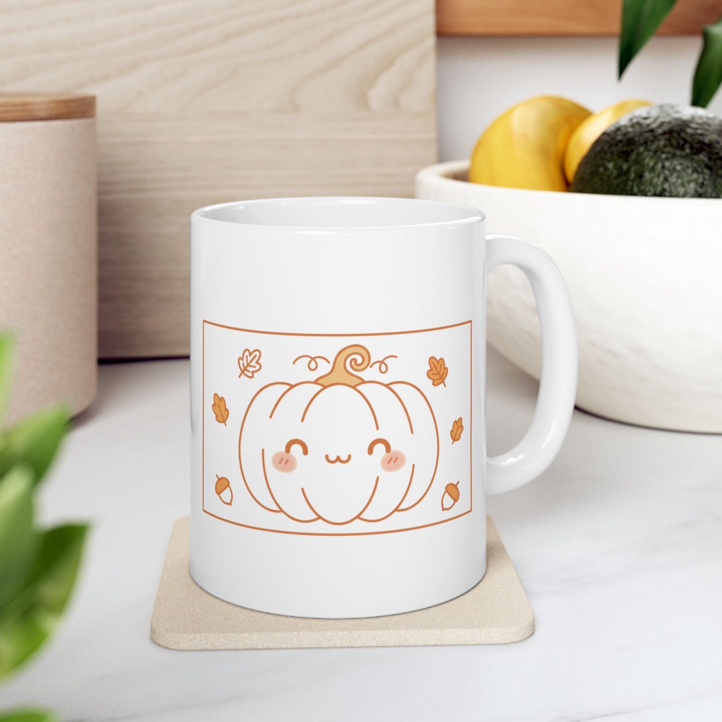 Pumpkin Mug - Ceramic (11oz, 15oz)