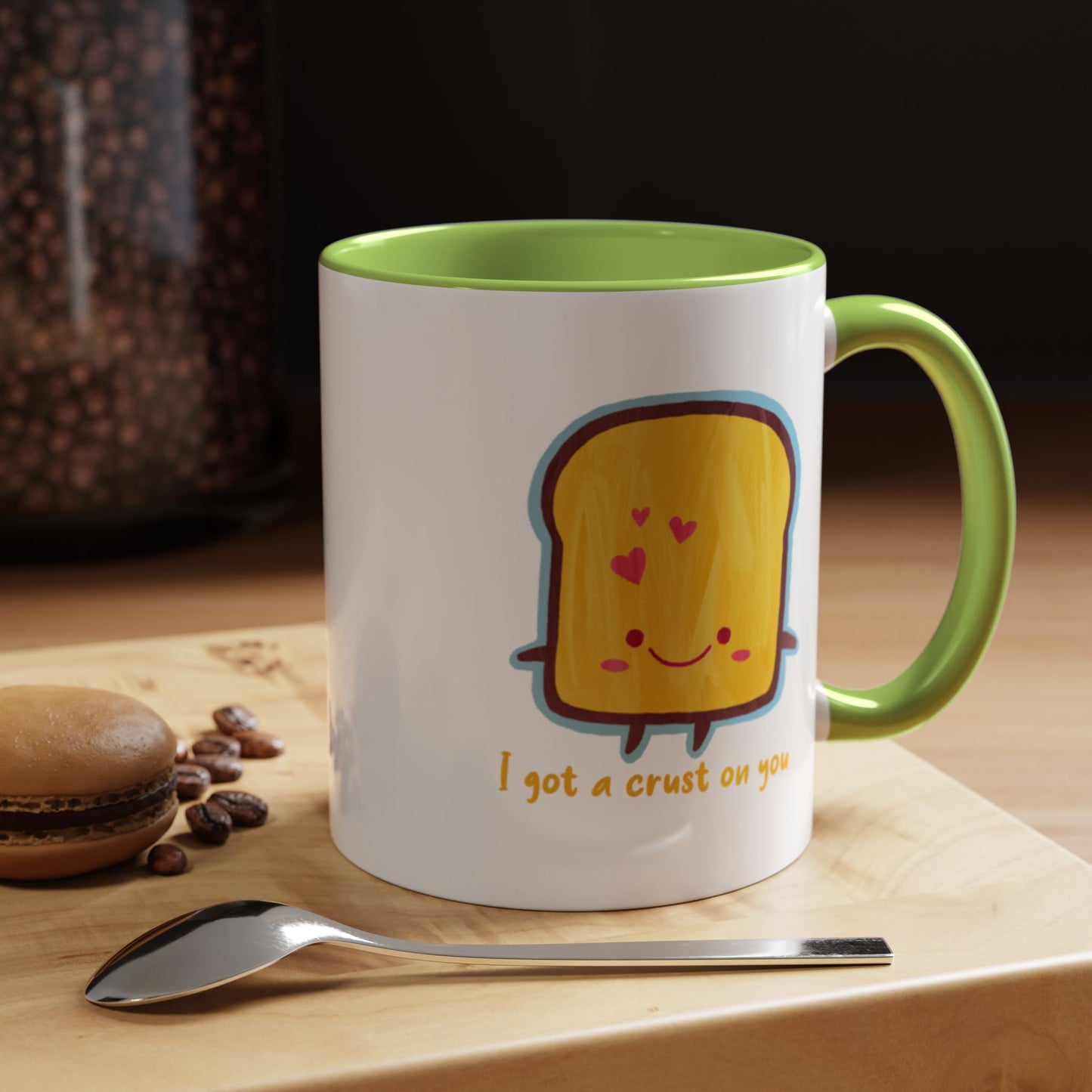 Cute Toast Coffee Mug - Funny Gift for Toast Lovers 11oz/15oz