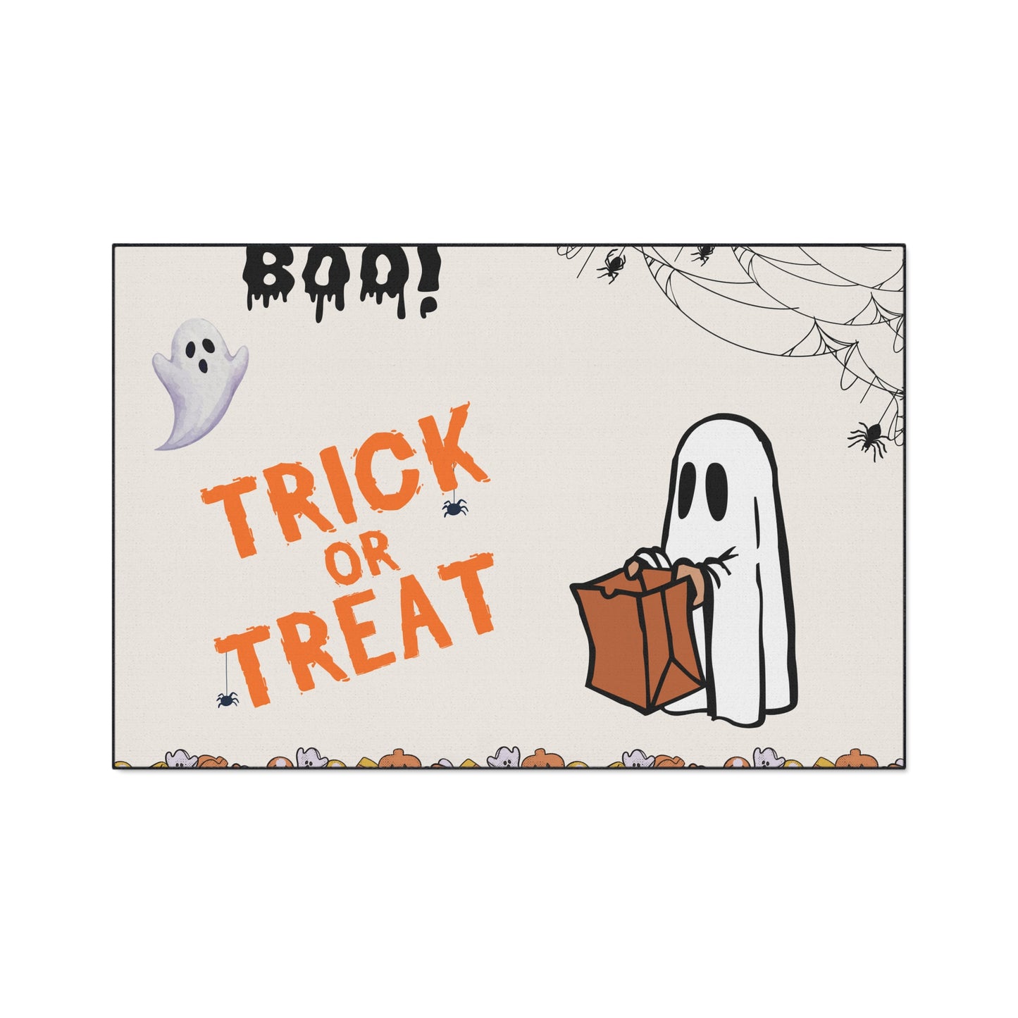 Halloween Floor Mat - Ghost Design