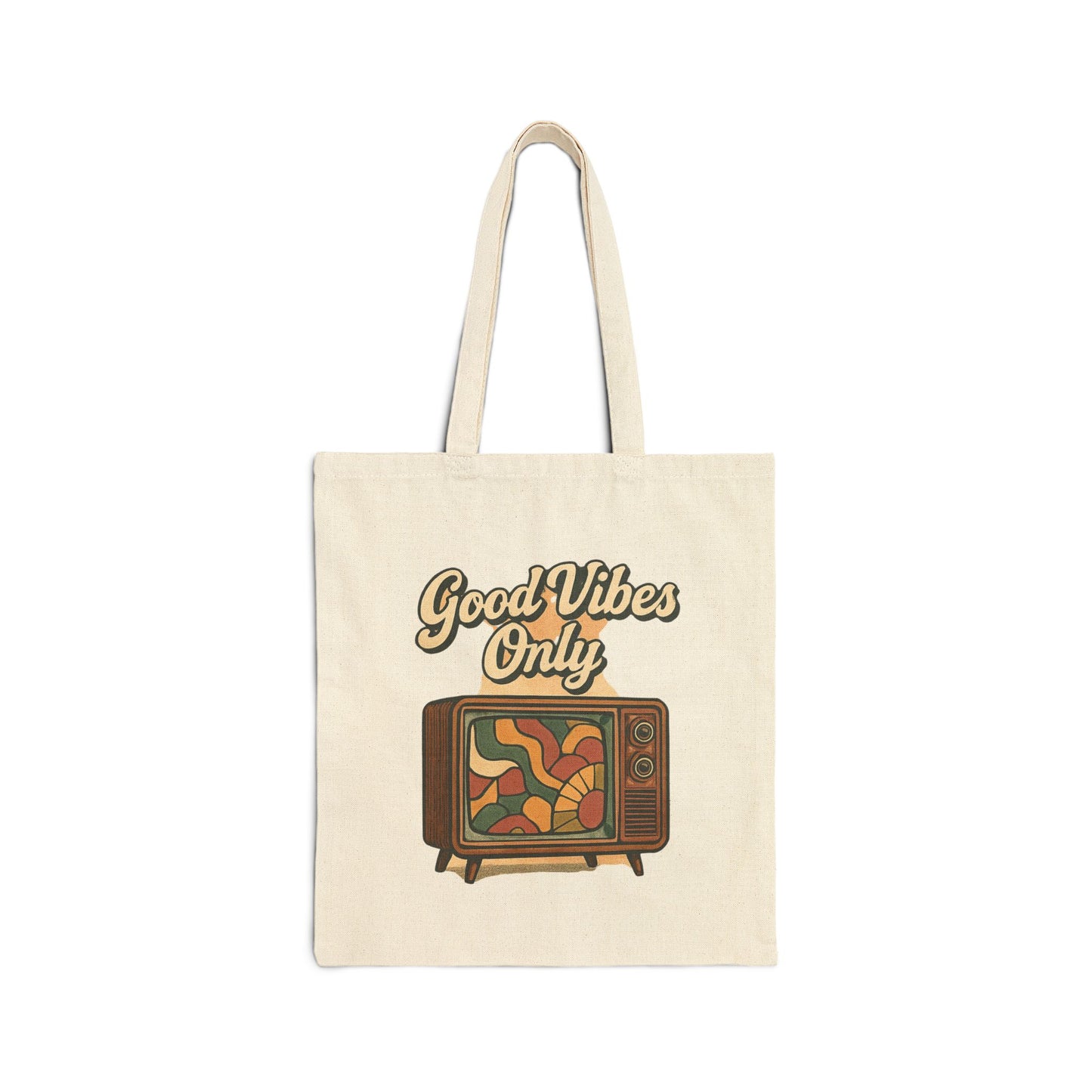 Cotton Canvas Tote Bag - Durable 15"x16" Everyday Carry Bag