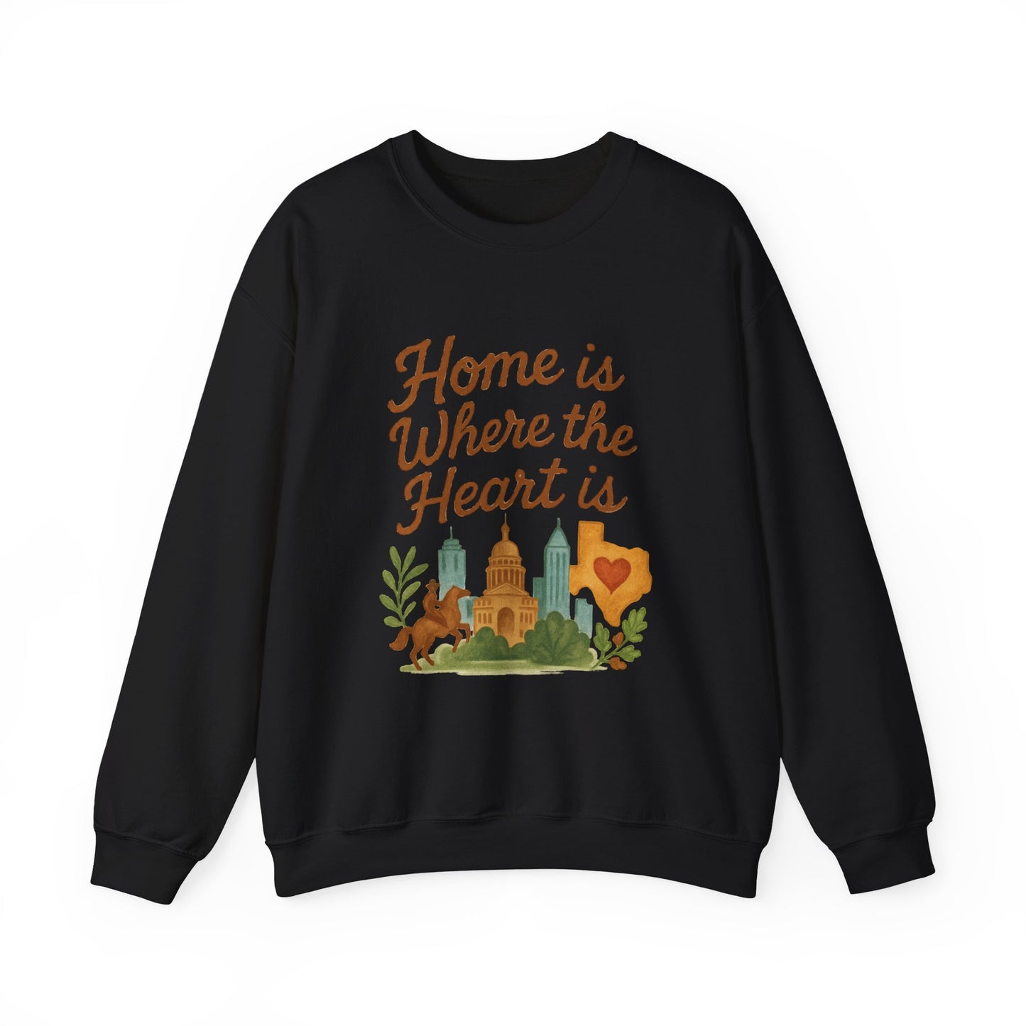 Neutral Black Unisex Sweatshirt