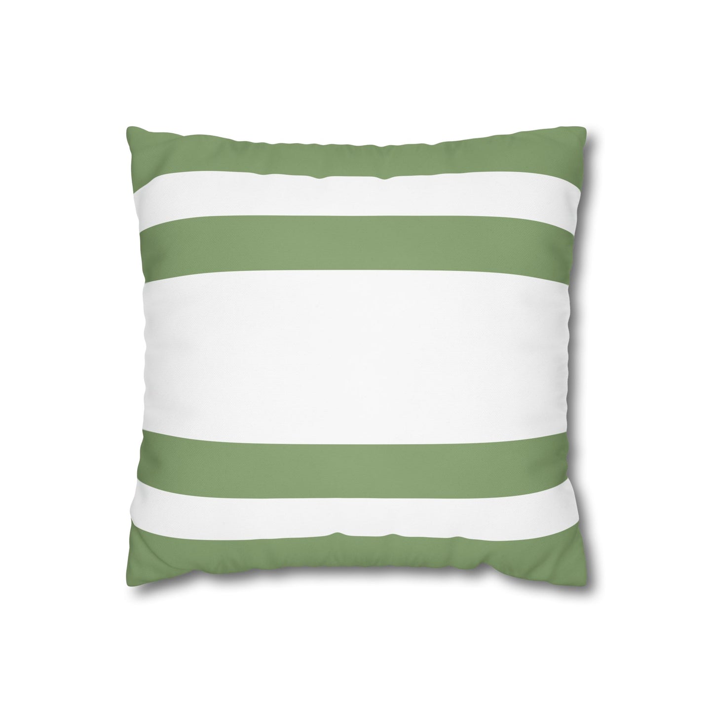 Poly Canvas Pillowcase, home decor pillow, square pillow, comfy cute pillow, cozy on the couch, stylish and simple pillow, green and white pillow, pillow case