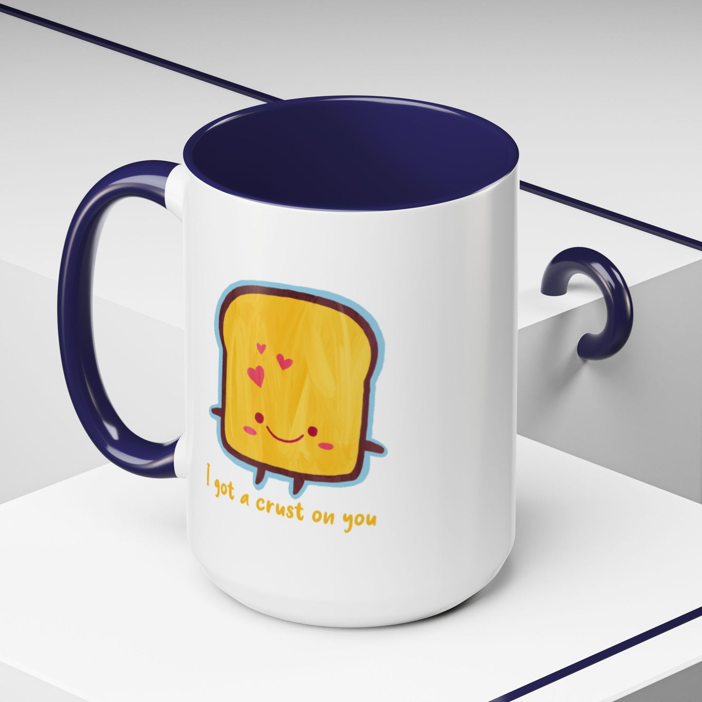 Cute Toast Coffee Mug - Funny Gift for Toast Lovers 11oz/15oz