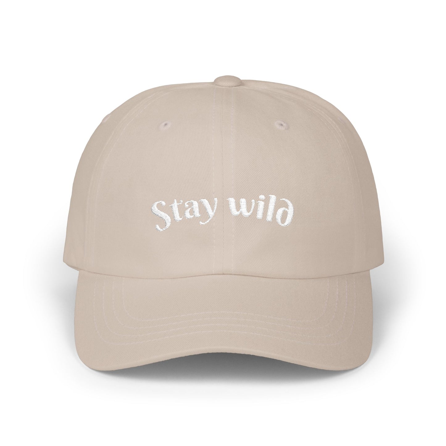 Stay Wild Classic Dad Cap - Outdoor Adventure Hat