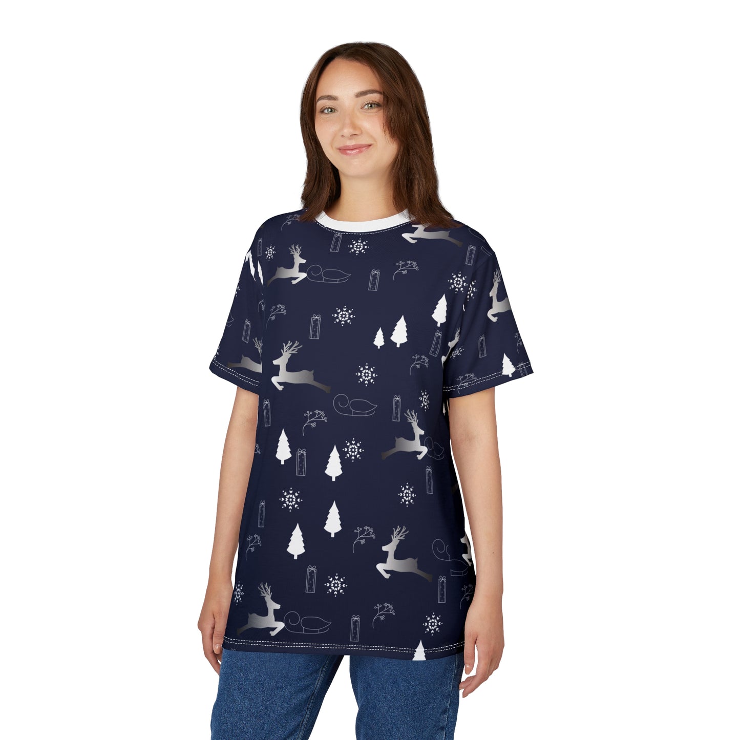 Reindeer Pattern Unisex Tee  '' matching reindeer tee + reindeer pants ''
