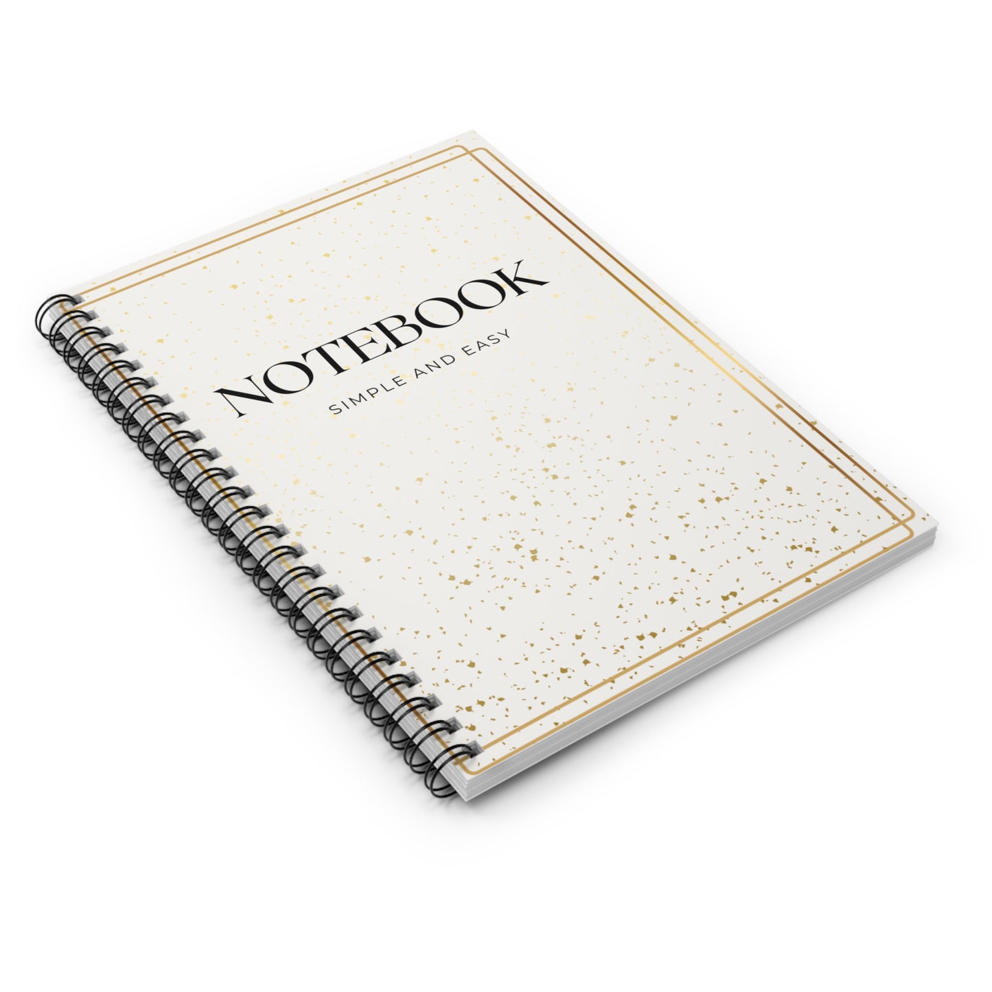 Ruled Line Spiral Notebook