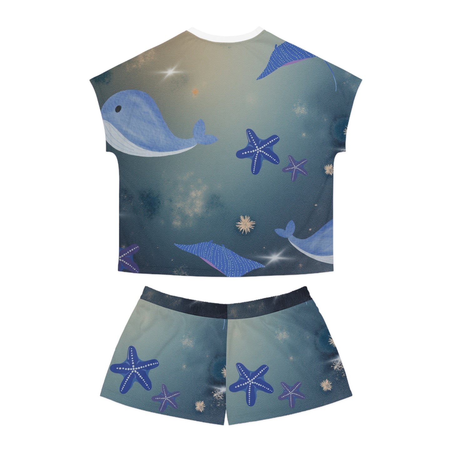 Whale Pajama Set