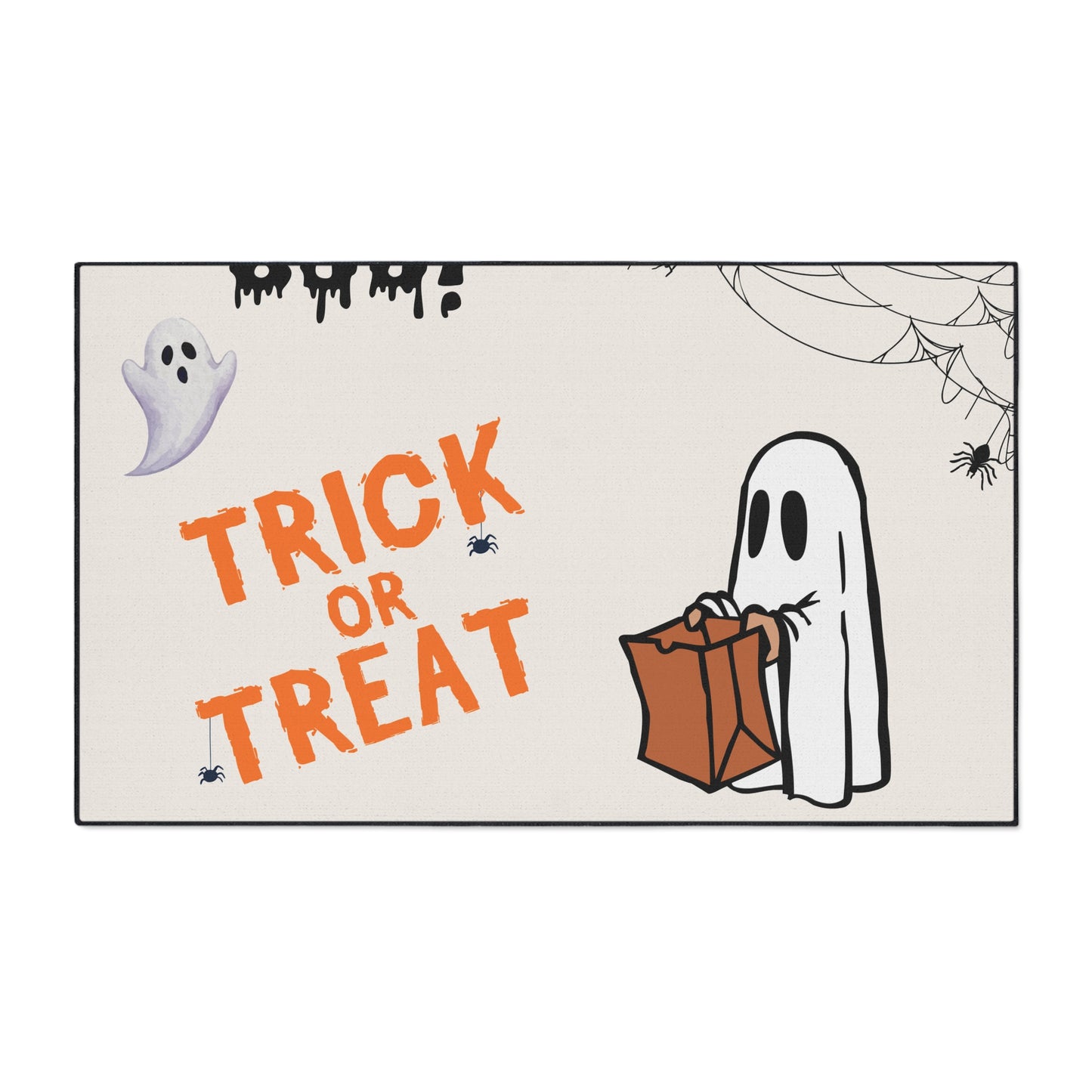 Halloween Floor Mat - Ghost Design