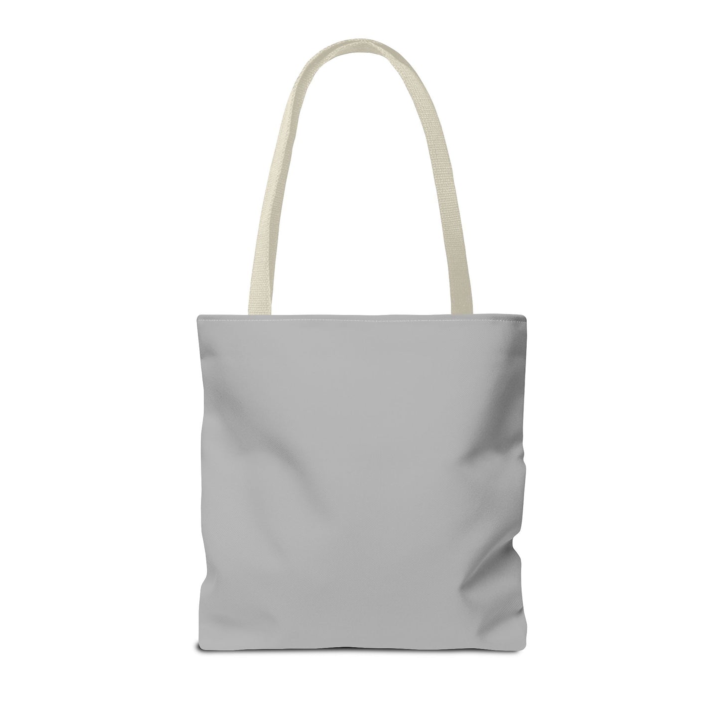 Inspiration Tote Bag with Reinforced Stitching, Don't ever stop dreaming, motivation gift, simple tote bag, grey tote bag, reusable tote bag, eco-friendly tote bag, tote bag for friends or family.