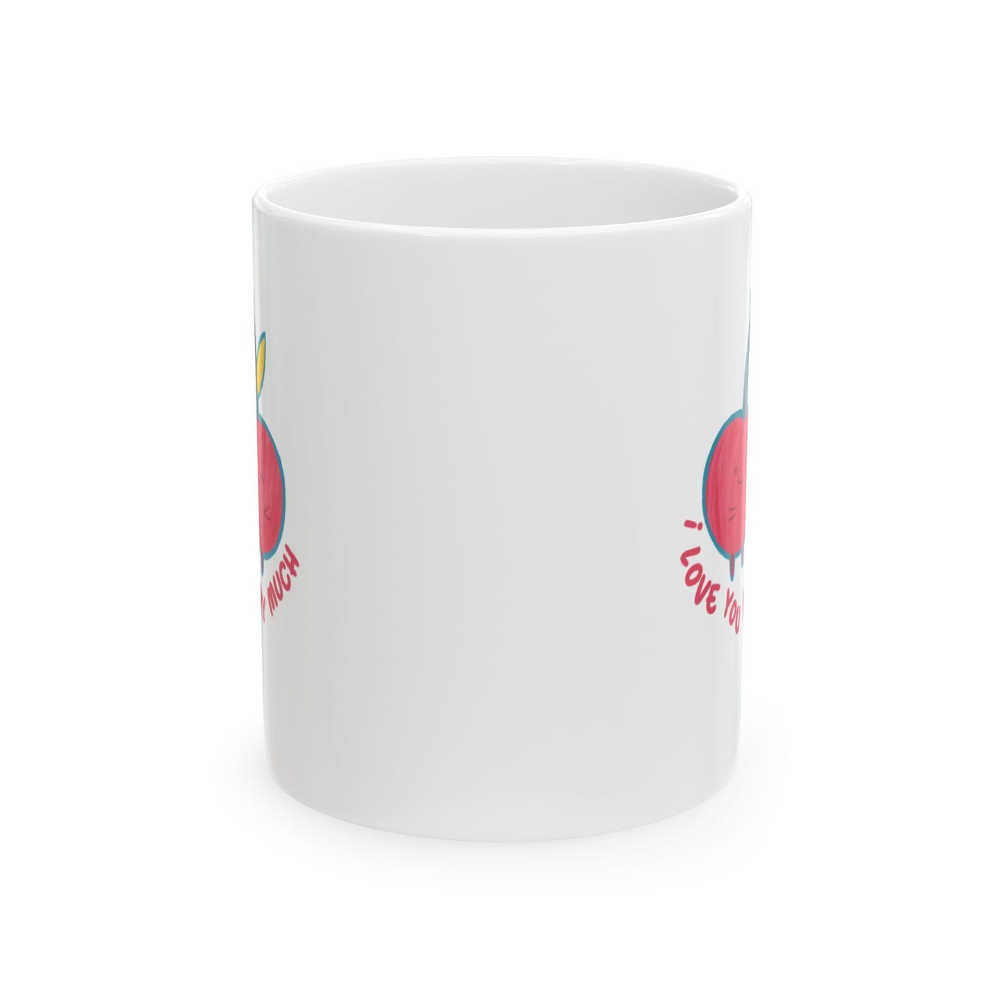 Love You a Bunch Ceramic Mug | Cute Gift for Friends, Family, Coffee Lovers, Birthday, Holidays