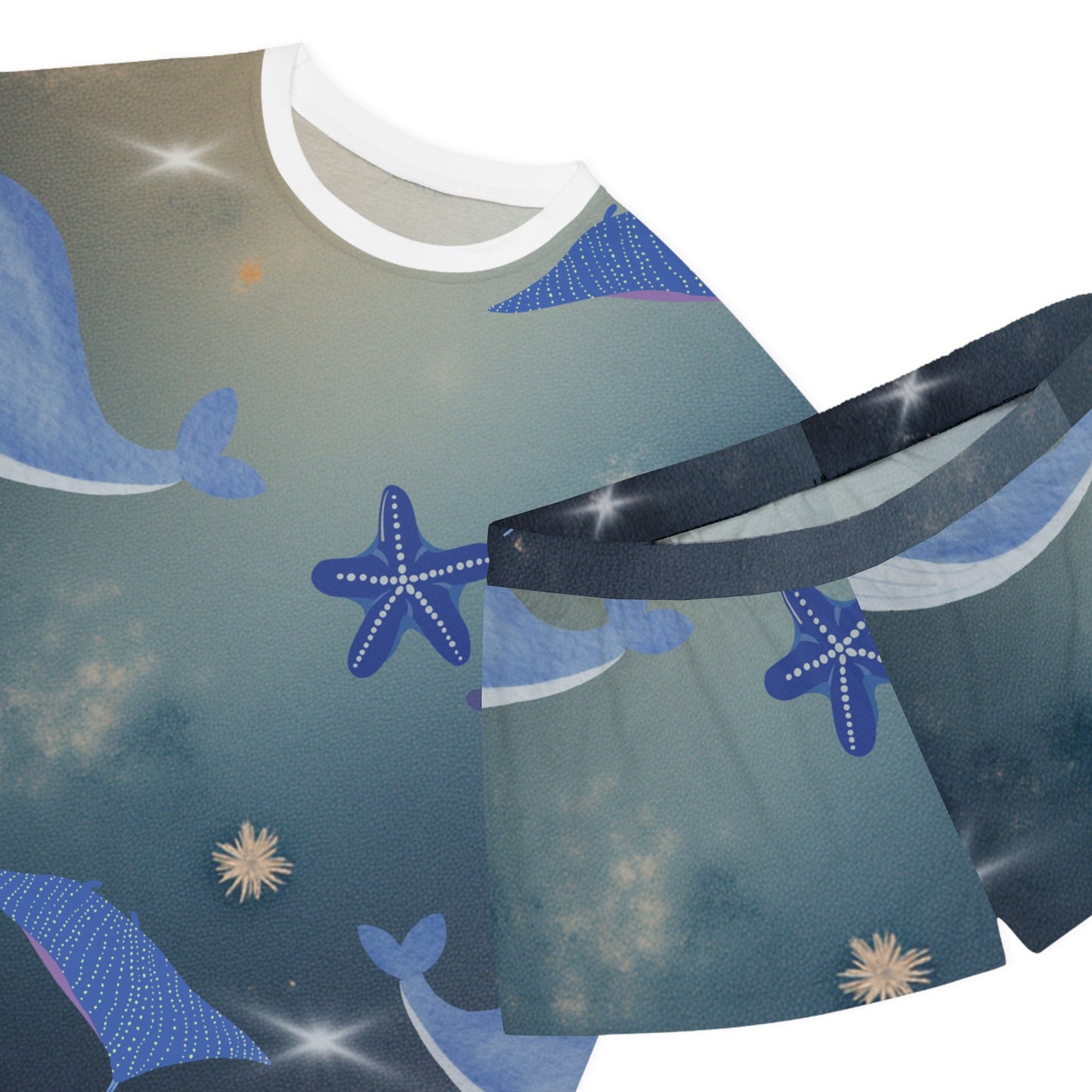 Whale Pajama Set