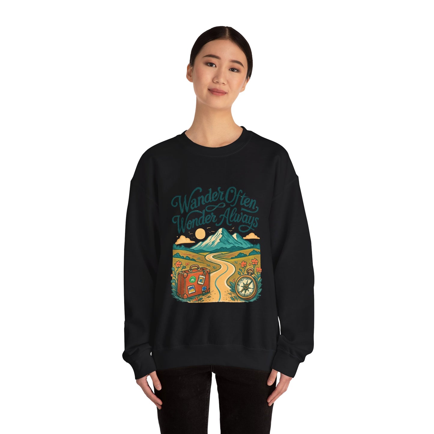 Unisex Heavy Blend™ Crewneck Sweatshirt - Cozy Fleece Pullover