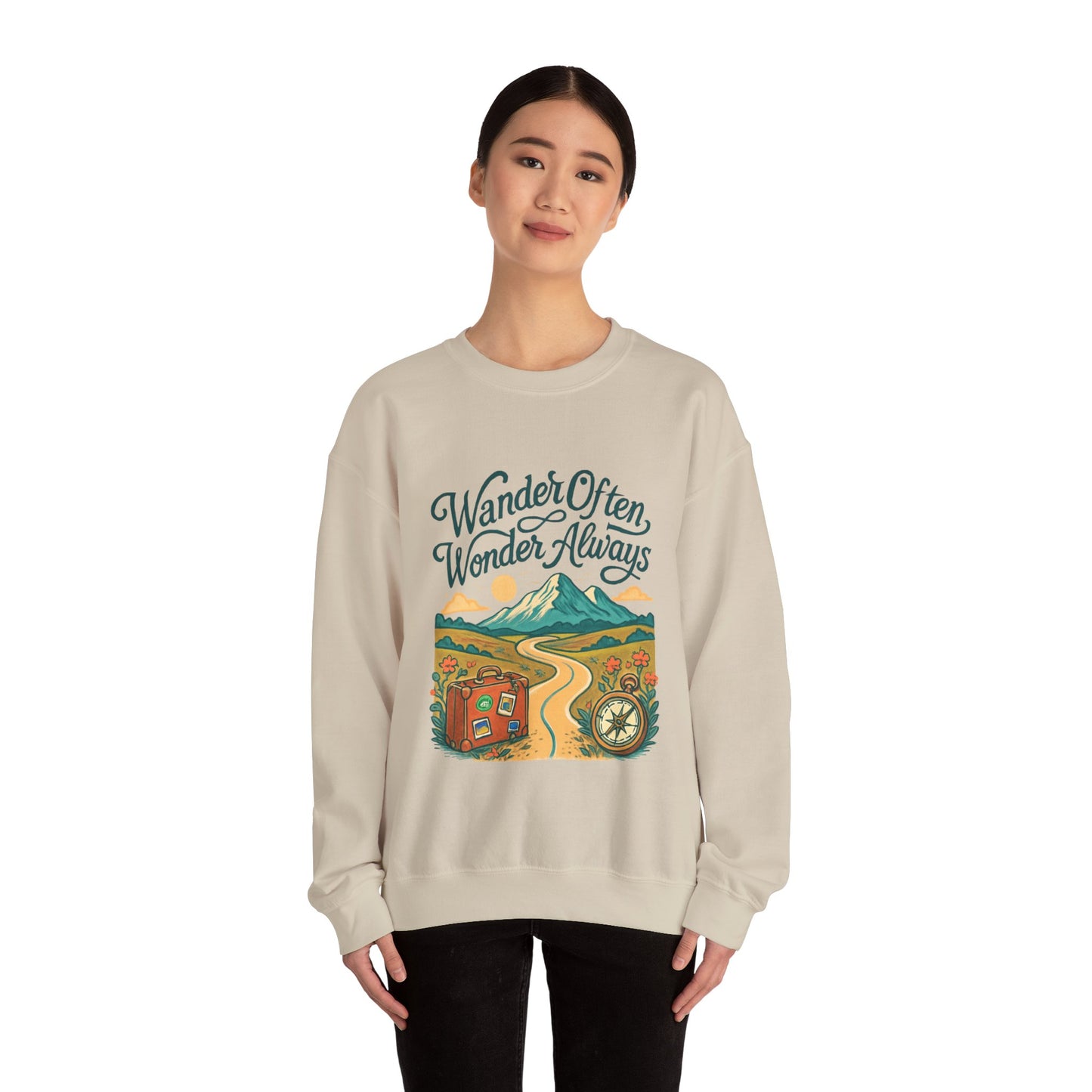 Unisex Heavy Blend™ Crewneck Sweatshirt - Cozy Fleece Pullover