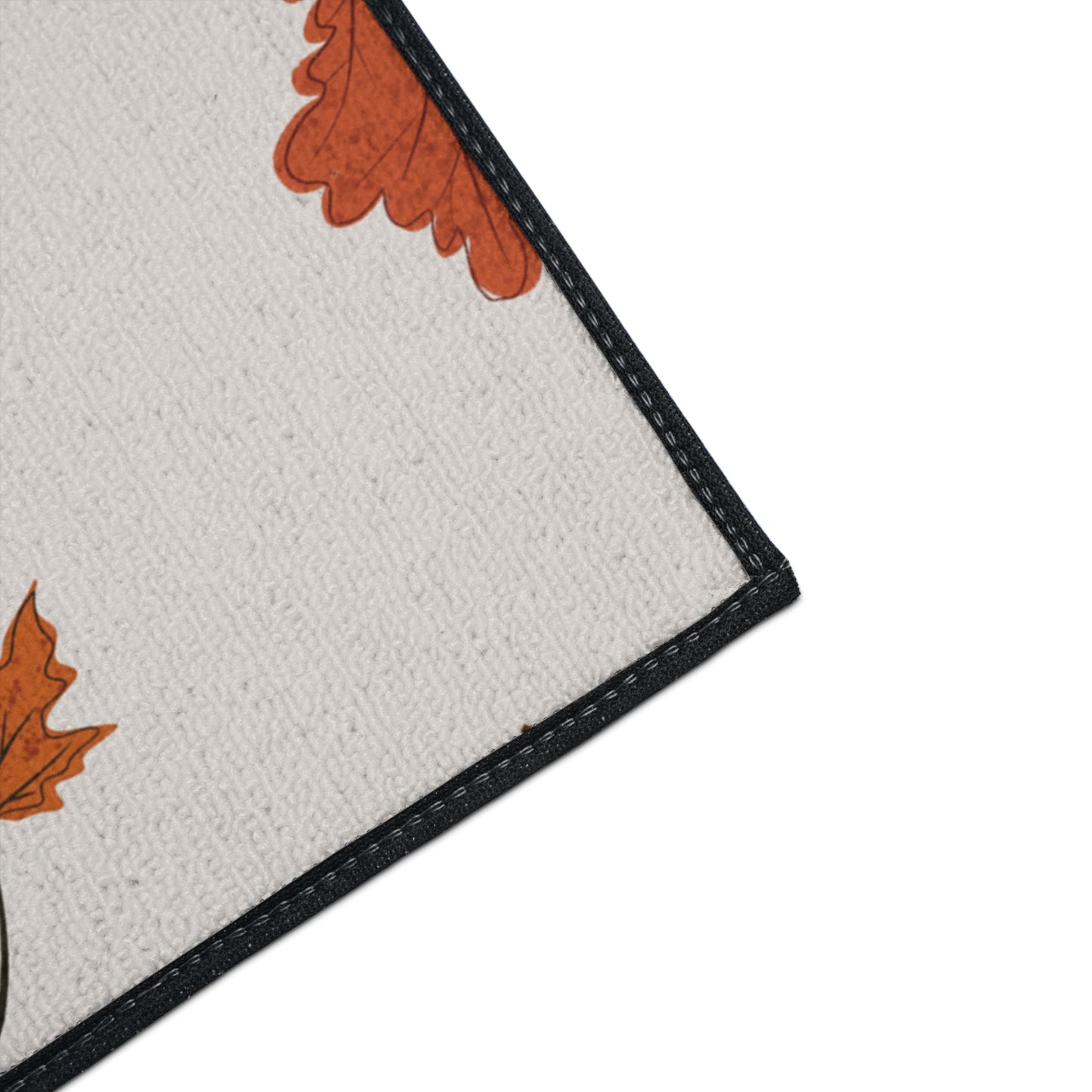 Floor Mat - Autumn-Themed Heavy Duty Rug, Fall Decor, Pet-Friendly, Cozy Living Room Accent