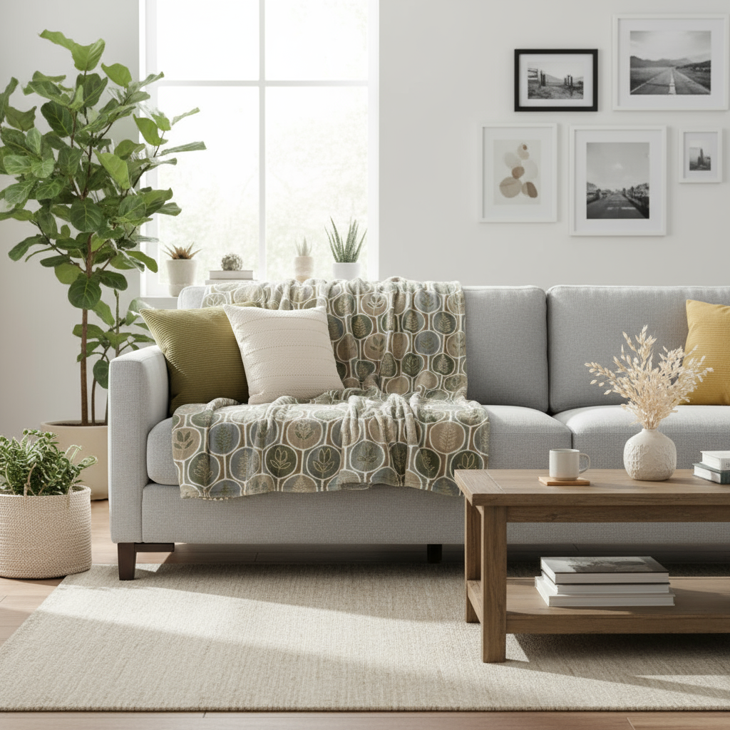 Botanical Minky Blanket