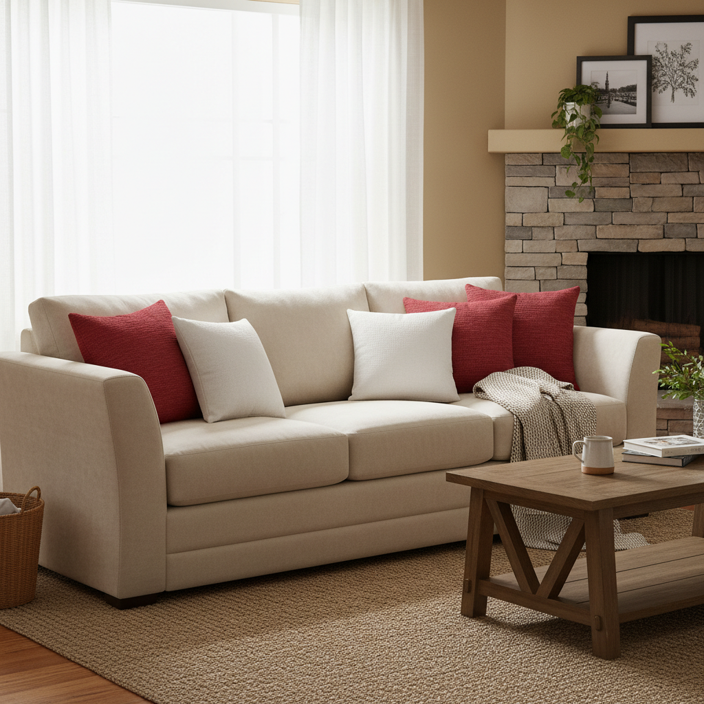 red decorative pillows for sofa living room decor