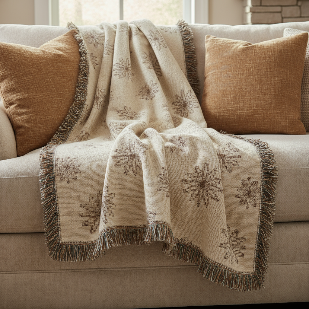 Woven Blanket - Living Room