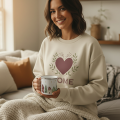Home & Hearth Cozy Set - Sweatshirt + Mug